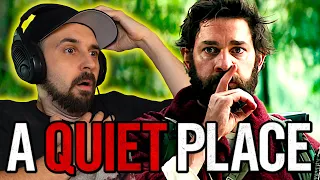 SO JUMPY! A Quiet Place Reaction - First Time Watching!