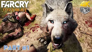 Far Cry Primal (2016) PC Gameplay | Part 1 | [4K/60FPS]