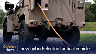 New Version: Oshkosh Defense unveils new hybrid-electric tactical vehicle