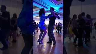 Bachata Social Dancing with La Alemana at SFIBF - La Trampa