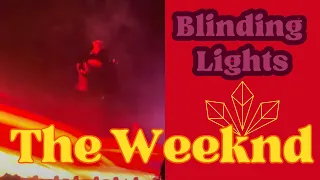 The Weeknd, "Blinding Lights," Live at Coachella