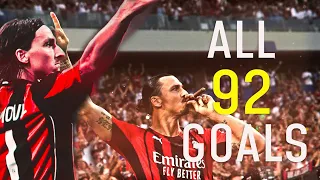 Zlatan Ibrahimovic - All 92 Goals for AC Milan (With Commentary) - HD - ZLATAN RETIREMENT