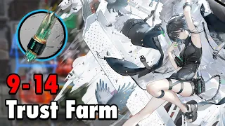 La Pluma Supremacy! 9-14 Three Ops Trust Farm - 5★ Only | Arknights