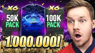 Jeg åbnede PACKS for OVER 1.000.000 coins og fik DET HER!