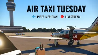 ⏪ Replay: Air Taxi Tuesday / Piper M500 Meridian IFR / Say Intentions AI ATC