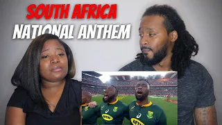 🇿🇦 American Couple Reacts "South Africa National Anthem"