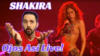 Reaction To Shakira Live Ojos Así - How Does She Move Like That?!?