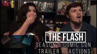 The Flash Season 5 Comic Con Trailer Reactions