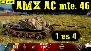 World of Tanks AMX AC mle. 46 Replay - 6 Kills 3.7K DMG(Patch 1.6.1)