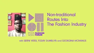 Non-traditional Routes Into The Fashion Industry | BFC Fashion Forum Podcast #shorts