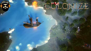 COLONIZE Prologue Gameplay - City Builder / Colony Sim / RTS (no commentary)