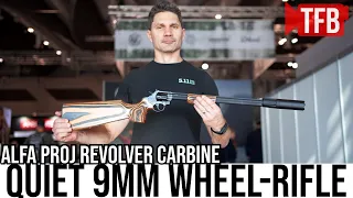 Silent 9mm Revolver-Rifle! Alfa Proj Carbine