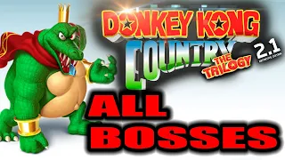 ALL BOSSES DONKEY KONG COUNTRY THE TRILOGY V 2.1