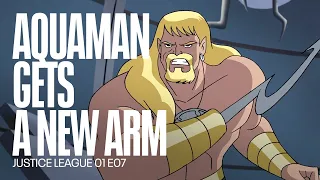 Aquaman gets a new arm | Justice League