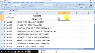 Microsoft Excel - Hernan Hoyos