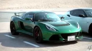 Lotus Exige S & Evora Heat Testing at Dubai Autodrome