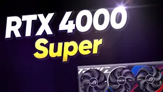 Годнота от NVIDIA - RTX 4000 Super ВЫШЛИ | RTX 4070 SUPER | 4070 Ti SUPER | 4080 SUPER