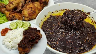 AYAM BUMBU HITAM / BUMBU IRENG ENAK BANGET, WAJIB DI COBA