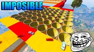 LA CARRERA MAS TROLL 100.000.000% IMPOSIBLE!!! - GTA V ONLINE - CARRERA TROLL