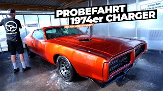 Erste Probefahrt mit 1974er Charger | Sounds aus der Hölle! | 8.2l 500+ PS