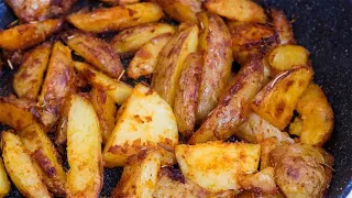 The most delicious baked potatoes from the oven - crispy and melts in your mouth