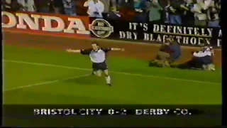 1994-95 Bristol City 0 Derby County 2 - 13/09/1994