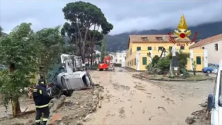 Disastro a Ischia: almeno una vittima e 10 dispersi