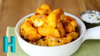 How to Make Buffalo Cauliflower Bites | Hilah Cooking