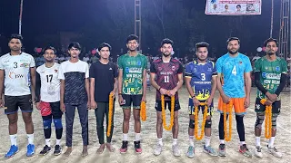 Set.1👉Mr.Maaz To Mr. Rajat ✅ Aangan Dhaba VS Afaq Club Dehri 🤔Khatauli Volleyball Match