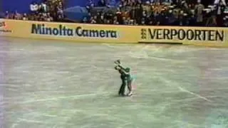 Torvill & Dean (GBR) - 1980 World Championships, Ice Dancing, Free Dance (Canada, CTV)