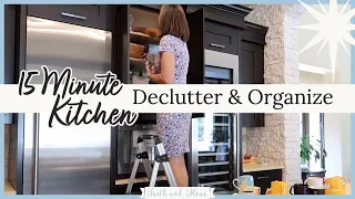 15 Minute Declutter, Clean & Organize With Me | Homemaking Inspiration & Cleaning Motivation