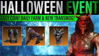 NEW WORLD: NIGHTVEIL HALLOW EVENT GUIDE! Loot, Coin & Farm Costumes! Halloween Season 3