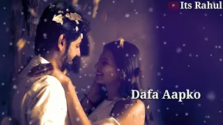Dekha Hazaro Dafa Aapko || Female Version || Sad Song Video || Whatsapp Status Video || Its Rahul