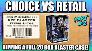 MOSAIC CHOICE VS RETAIL PART 2 | Ripping TWENTY 2022-23 Mosaic NBA Blasters...