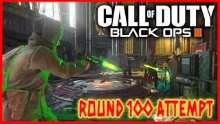 Call of duty black ops 3 - kino der toten high round attempt 1 (goal, a 100 rounds) 2018