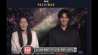Pachinko Interview: Lee Minho funny moment with Minha Kim: "She's a Dancer".