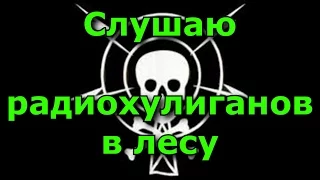 Слушаю радиохулиганов на 1.6МГц и 3МГц в лесу. Нелегалы, свободные вещатели и шарманщики.