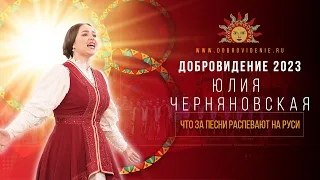 Добровидение 2023 | Юлия Черняновская - "Что за песни распевают на Руси"