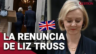 REINO UNIDO: LIZ TRUSS renuncia como PRIMERA MINISTRA ¿cómo queda el panaroma ahora?