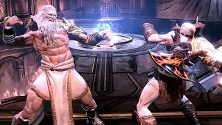 God of War 3 Remastered (PS4) Kratos vs Zeus