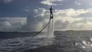 First time on flyboard
