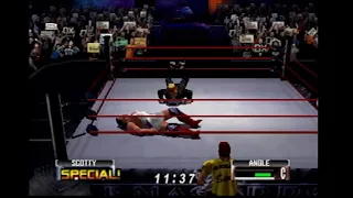 WWF No Mercy - The Worm (With flailing sell and replay)