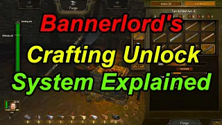 NEW Crating Unlock System For Bannerlord From V 1.0 Back To Patch1.8   | Flesson19