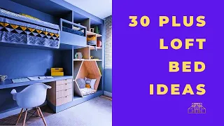 30 Plus LOVELY LOFT BED IDEAS | PERFECT SOLUTION TO MAXIMIZE SMALL BEDROOMS | RELAXING TO WATCH