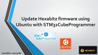 Updating Hexabitz Firmware on Ubuntu using STM32CubeProgrammer