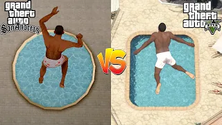 GTA San Andreas Vs GTA 5 Parte 2