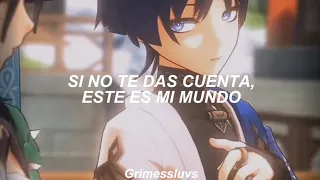 "Girl, If you ain't notice this my World" - hypnotic data - Odetari // lyrics español