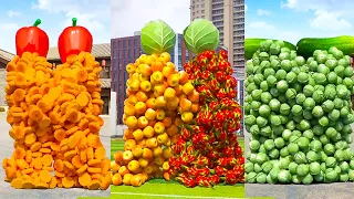 🍎🍐FRUIT AND VEGETABLE PARTY SPECIAL EFFECTS🤯3D Special Effects | 3D Animation #shorts #c4danimation