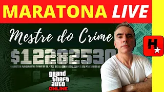 GTA V ONLINE FAZENDO MESTRE DO CRIME $12 MILHÕES (GTA 5 ONLINE DINHEIRO HONESTO)