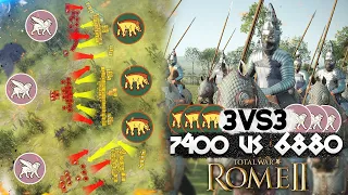 НА ЧТО СПОСОБНЫ ВЕЛИКИЕ КАТАФРАКТЫ ПАРФИИ!? 3 VS 3 - Сетевая Битва Игроков! Total War: Rome 2